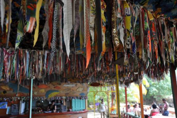 Restaurante em Castara Bay, onde almoçamos durante a viagem de Speyside à Crownpoint, em Tobago